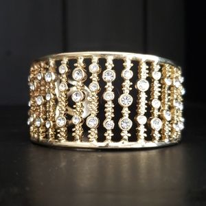 Gold colored Cuff Bracelet